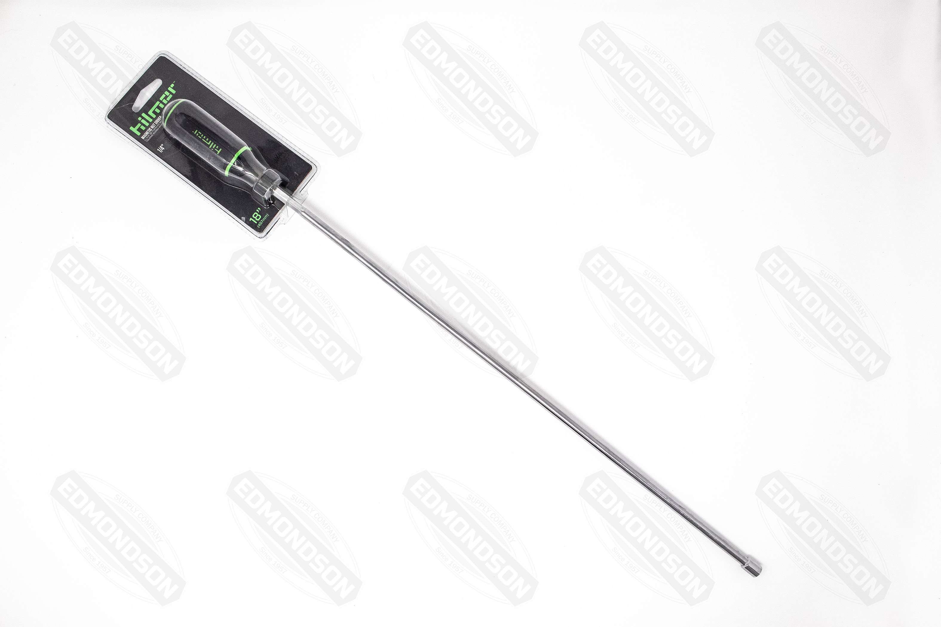 Hilmor 1839076 XLHSM14 1/4" X 18" Shaft Magnetic Tip Nut-Driver - Edmondson Supply