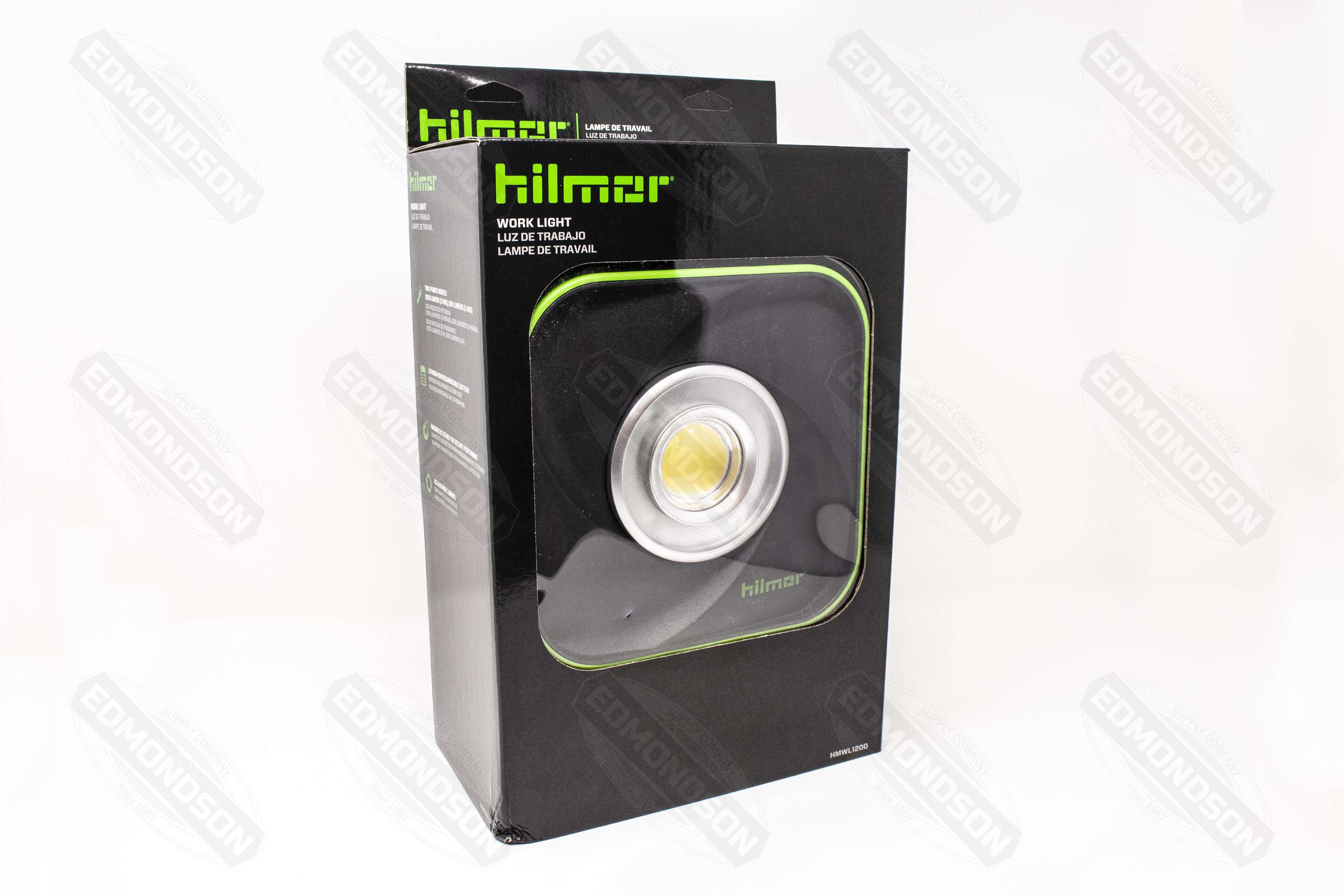 Hilmor HMWL1200 1200 Lumen Rechargeable Work Light - Edmondson Supply