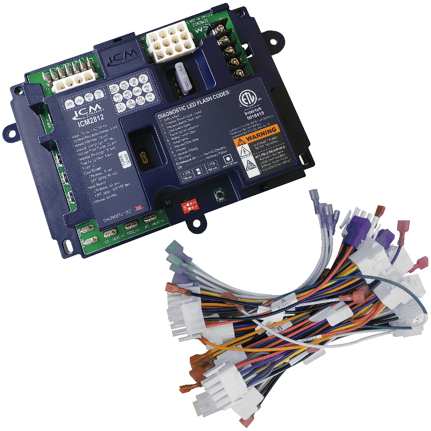 ICM Controls ICM2812-KIT Universal Furnace Control Board - Edmondson Supply
