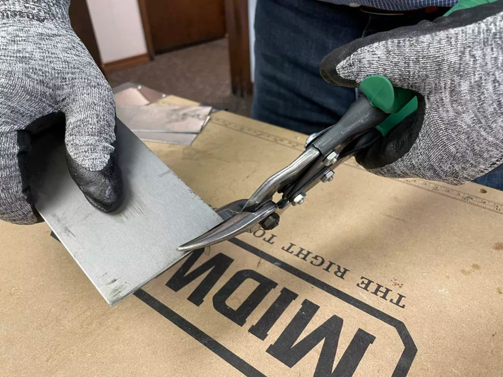Midwest MWT-6510R Right Offset Aviation Snip - Edmondson Supply
