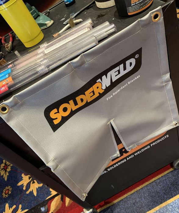 SolderWeld SW-MFRB Flame Resistant Magnetic Blanket - Edmondson Supply