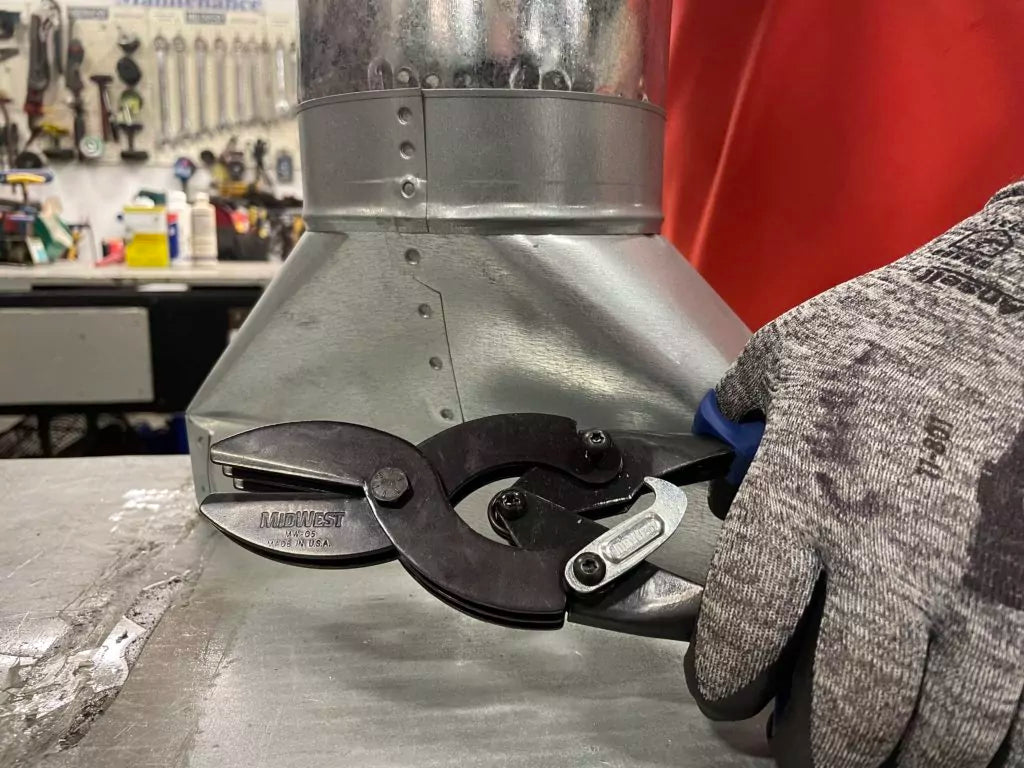 Midwest MWT-C5 5-Blade Sheet Metal Crimper - Edmondson Supply