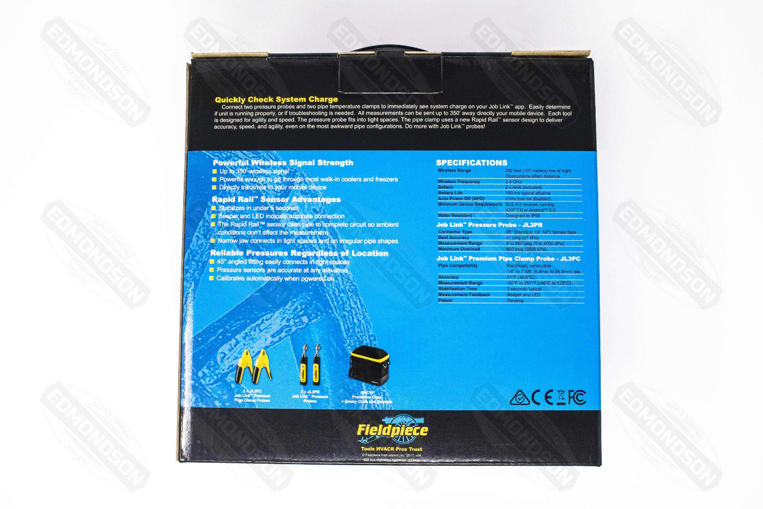 Fieldpiece JL3KR4 Job Link® System Probes Charge Kit - Edmondson Supply