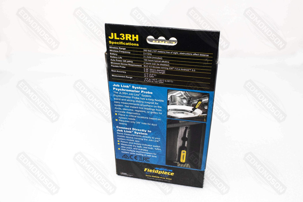 Fieldpiece JL3RH Job Link® System Flex Psychrometer Probe - Edmondson Supply