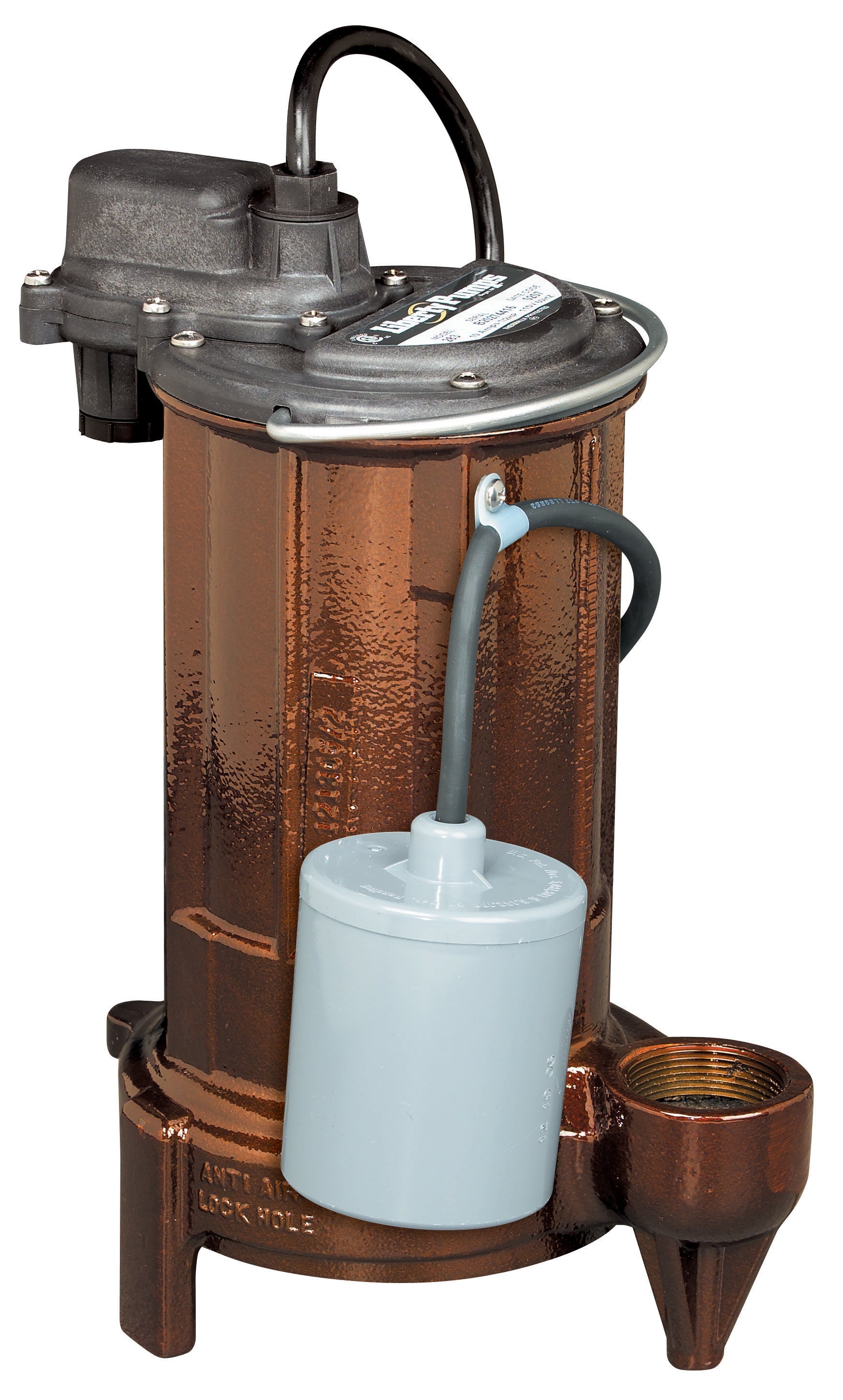 Liberty Pumps 283 1/2 hp Cast Iron Sump/Effluent Pump - Edmondsn Supply