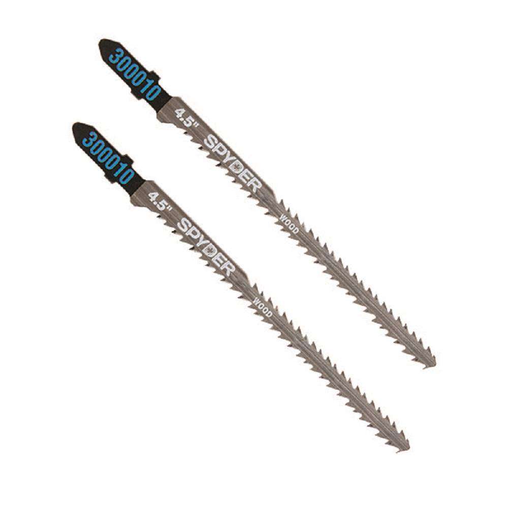 Spyder 300002 Double Sided, Jigsaw 2pc, 4.5" Wood - T-Shank