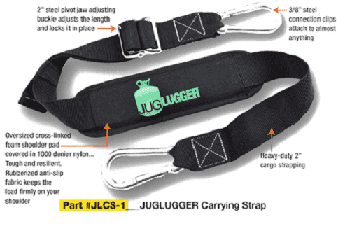 Sensible Products JL-1 Jug Lugger - Cylinder Carrying Strap - Edmondson Supply