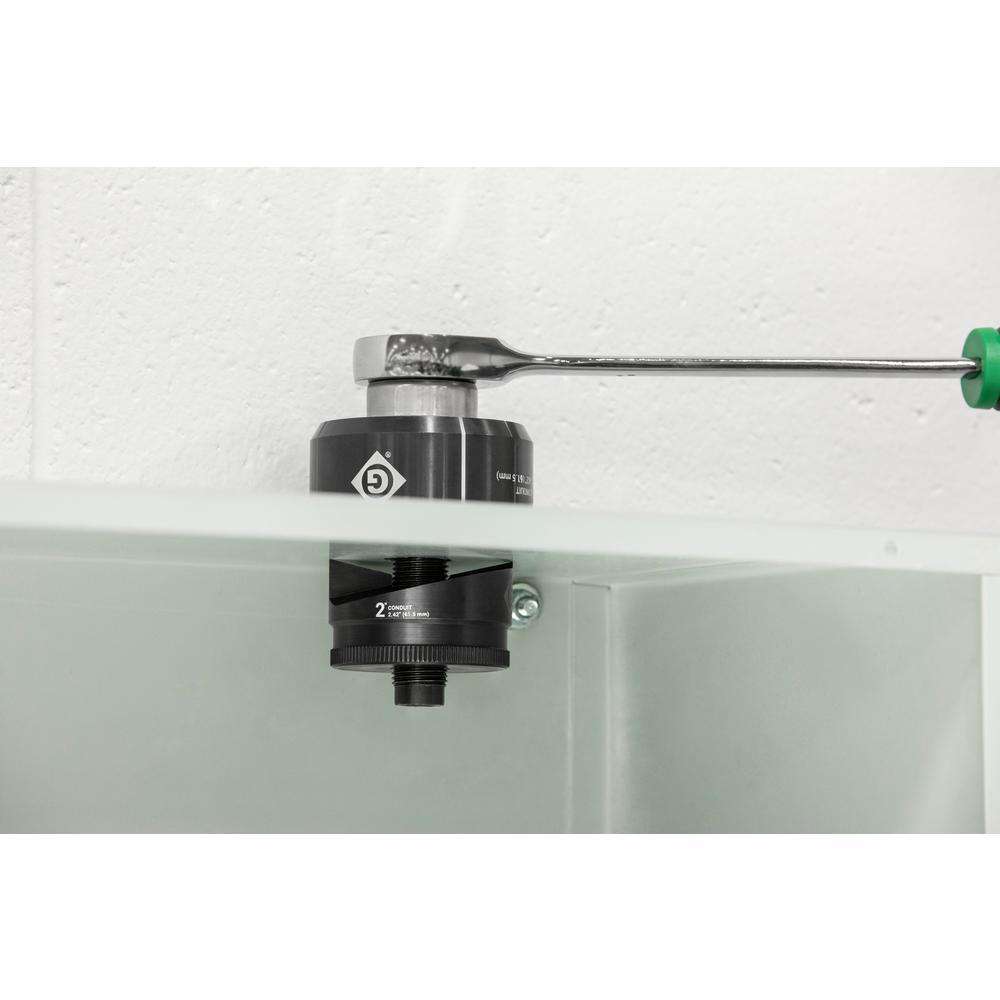 Greenlee 7238SB Slug-Buster® 1/2" - 2" Knockout Kit with Ratchet - Edmondson Supply