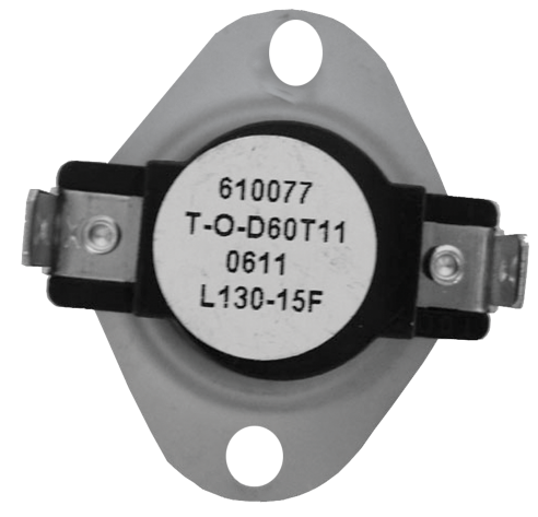 Supco L130 L-Series Snap-Action SPST Limit Control Thermostat