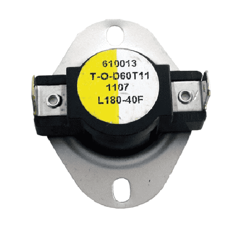 Supco L180-40 L-Series Snap-Action SPST Limit Control Thermostat, L180-40F - Edmondson Supply