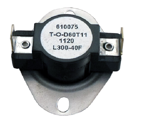 Supco L300 L-Series Snap-Action SPST Limit Control Thermostat, L300-40F - Edmondson Supply
