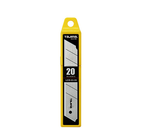 Tajima LCB-65-20 Rock Hard Blade™ H Utility Knife Blades, 7-Point, 20-Blade Hard Pack - Edmondson Supply