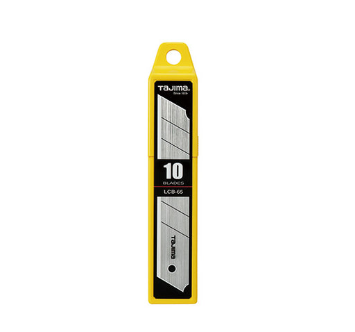 Tajima LCB-65 Rock Hard Blade™ H Utility Knife Blades, 7-Point, 10-Blade Hard Pack - Edmondson Supply