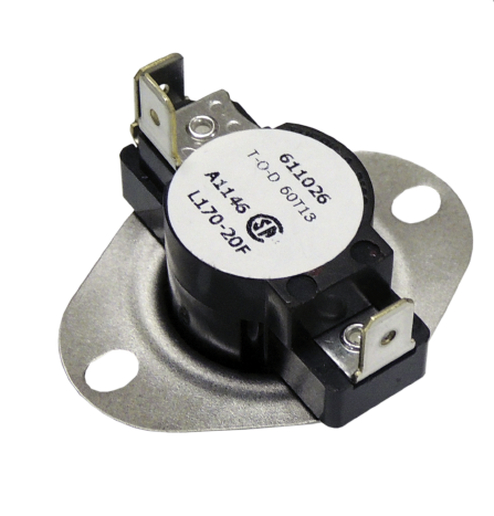 Supco LD170 LD-Series Snap-Action SPDT Limit Control Thermostat, L170-20F - Edmondson Supply