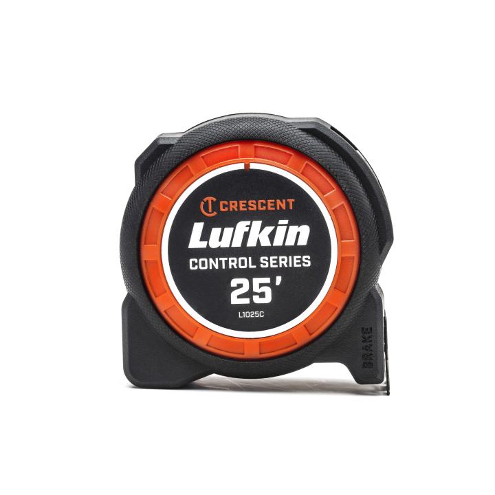 Crescent Lufkin L1025C-02 1-3/16" x 25' Command Control Series™ Yellow Clad Tape Measure - Edmondson Supply