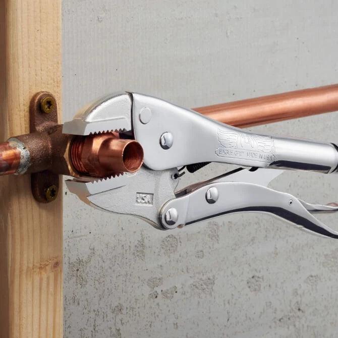 Malco Tools LP10R Eagle Grip 10″ Straight Jaw Locking Pliers - Edmondson Supply