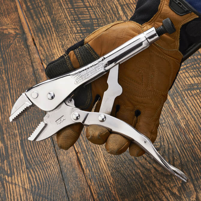 Malco Tools LP10R Eagle Grip 10″ Straight Jaw Locking Pliers - Edmondson Supply