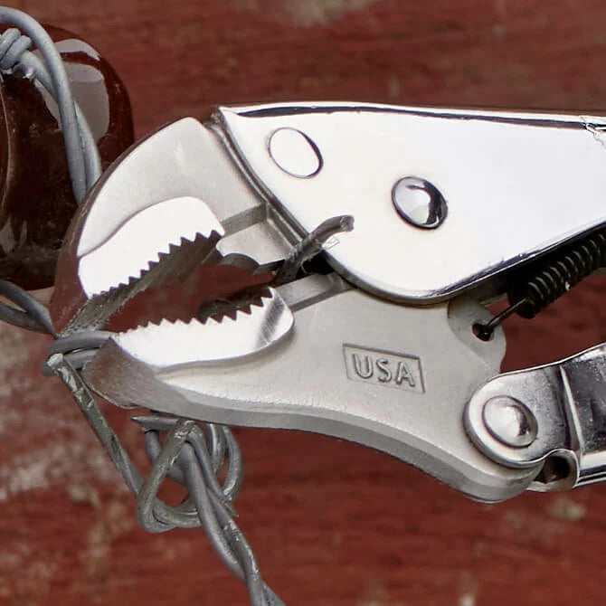 Malco Tools LP10WC Eagle Grip 10″ Curved Jaw Locking Pliers W/Wire Cutters - Edmondson Supply