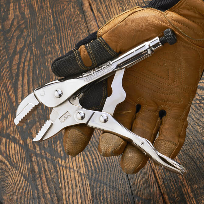 Malco Tools LP7R Eagle Grip 7″ Straight Jaw Locking Pliers