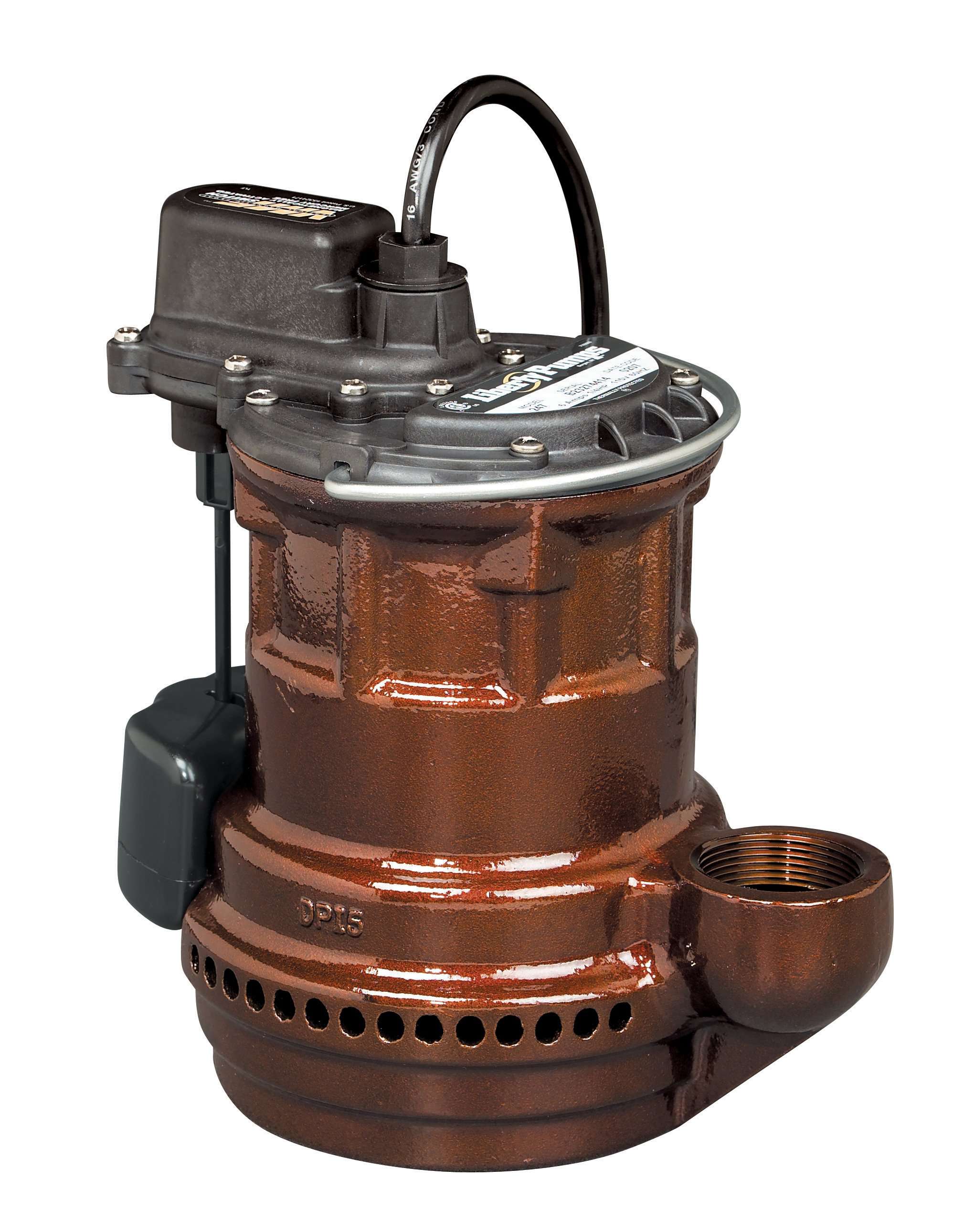 Liberty Pumps 247 1/4 HP Cast Iron Sump Pump - Edmondson Supply