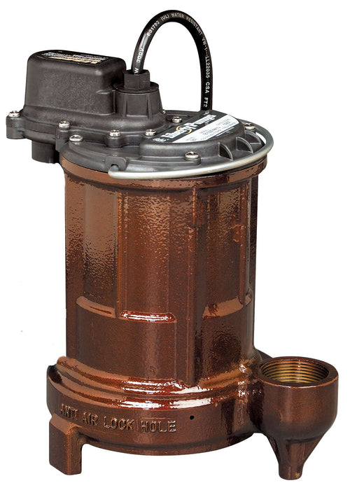 Liberty Pumps 253 1/3 HP Cast Iron Sump/Effluent Pump - Edmondson Supply