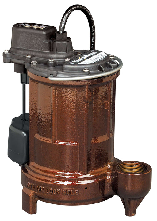 Liberty Pumps 257 1/3 HP Cast Iron Sump/Effluent Pump - Edmondson Supply