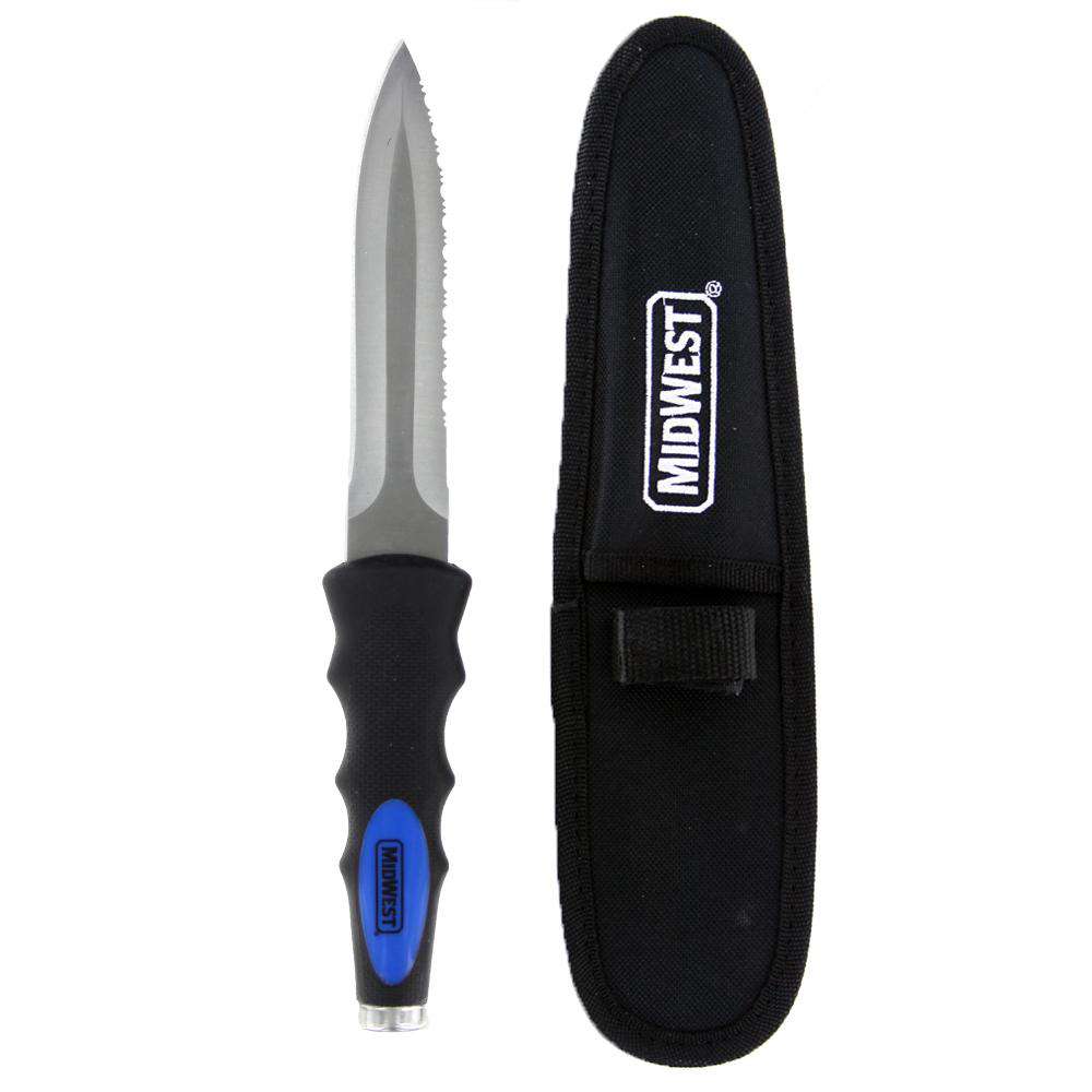 Midwest MWT-FDK02 Flex Duct Knife with Rubberized Taper Handle - Edmondson Supply