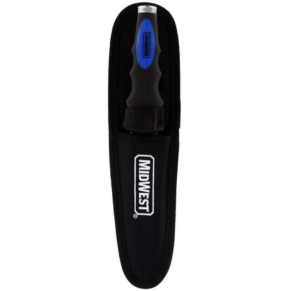 Midwest MWT-FDK02 Flex Duct Knife with Rubberized Taper Handle - Edmondson Supply