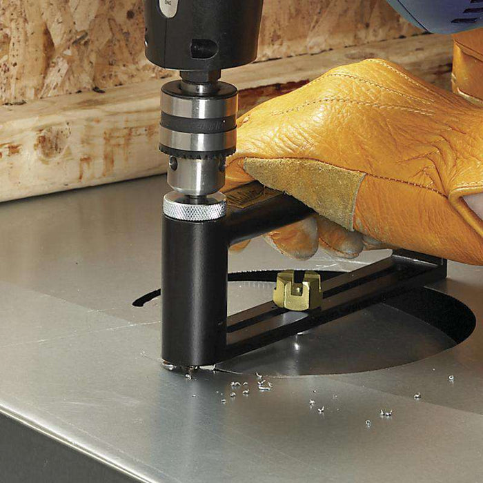 Malco Tools HC2 Adjustable Sheet Metal Hole Cutter, 2" to 20" - Edmondson Supply