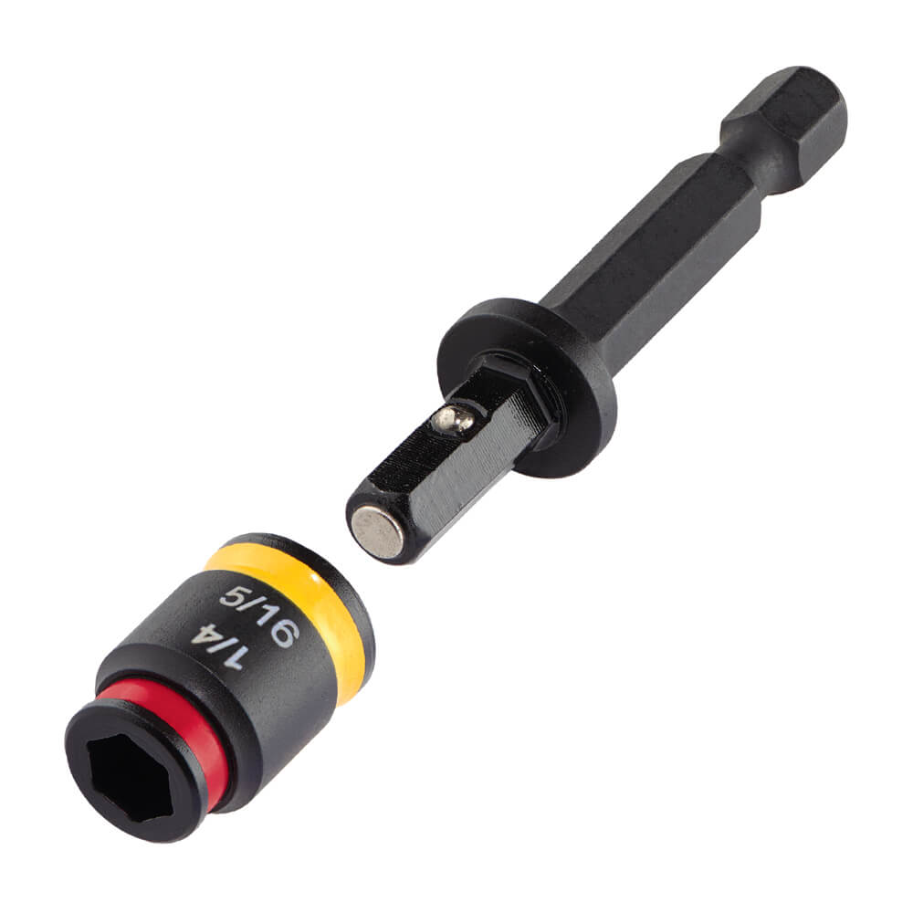 Malco Tools MSHLC Malco C-RHEX® Cleanable – Reversible – Magnetic Hex Driver – 1/4″ & 5/16″ socket with 2-5/8″ shaft length - Edmondson Supply
