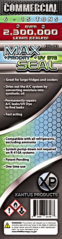 Xantus Max Seal Fractional With UV Dye - Direct Inject Fast Sealant For Leaks - 20-105