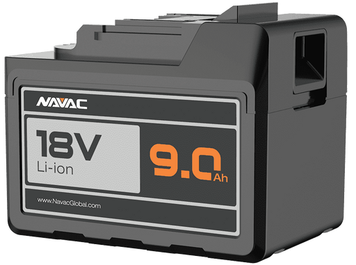 NAVAC NBP2 Li-Ion Battery, 18V, 9 Ah, for NP4DLM & NP2DLM - Edmondson Supply