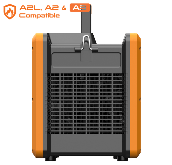 NAVAC NRDDF Dual Cylinder, DC Recovery Unit for Flammable Refrigerants - Edmondson Supply