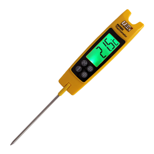 UEi PDT655 Differential Folding Pocket Thermometer w/ Large Easy-to-Read Display - Edmondson Supply