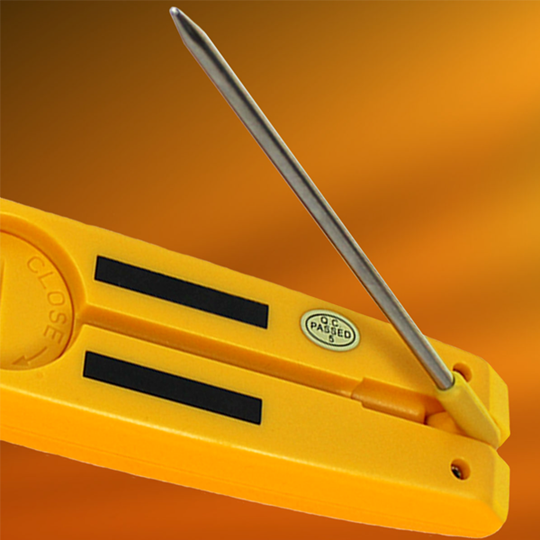 UEi PDT655 Differential Folding Pocket Thermometer w/ Large Easy-to-Read Display - Edmondson Supply