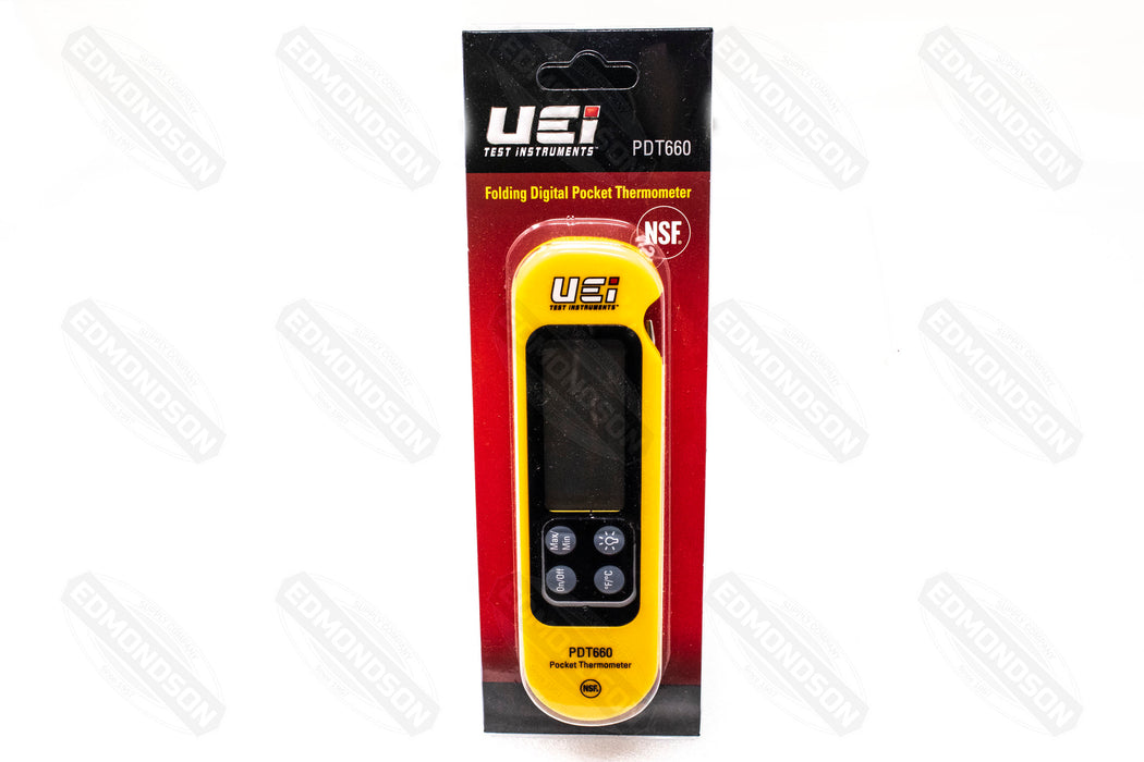 UEI PDT660 Side Fold Out Probe Thermometer - Edmondson Supply