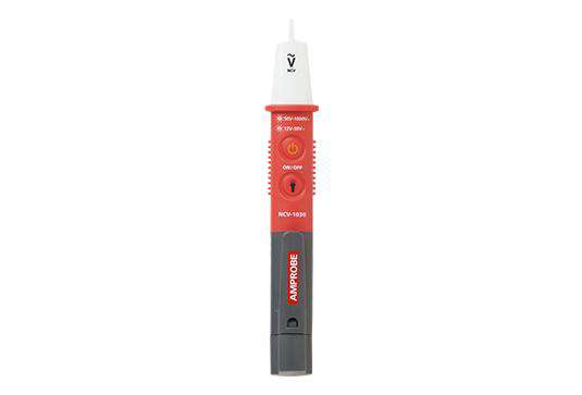 Amprobe NCV-1030 Non-Contact Voltage Probe, Dual Range, 12 to 1000V, w/ Flashlight - Edmondson Supply