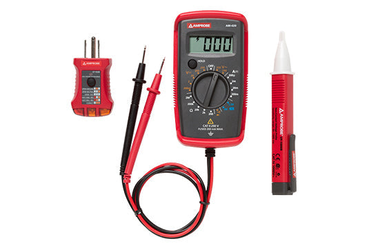 Amprobe PK-110 Three Piece Electrical Test Kit - Edmondson Supply