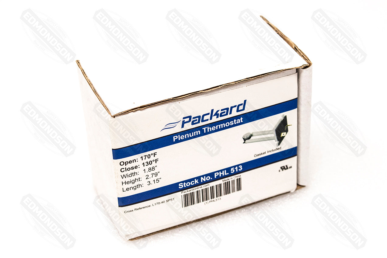 Packard PHL513 Plenum Thermostat, L170-40 - Edmondson Supply