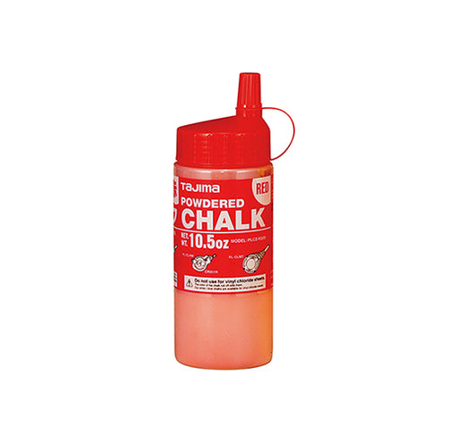 Tajima PLC2-R300 Ultra-Fine Micro Chalk, Red, Easy-Fill Nozzle, 10.5 oz. - Edmondson Supply
