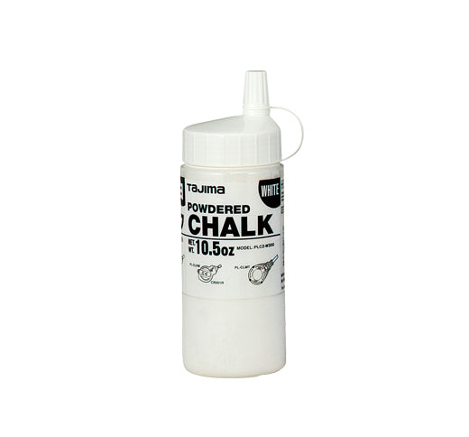 Tajima PLC2-W300 Ultra-Fine Micro Chalk, White, Easy-Fill Nozzle, 10.5 oz. - Edmondson Supply