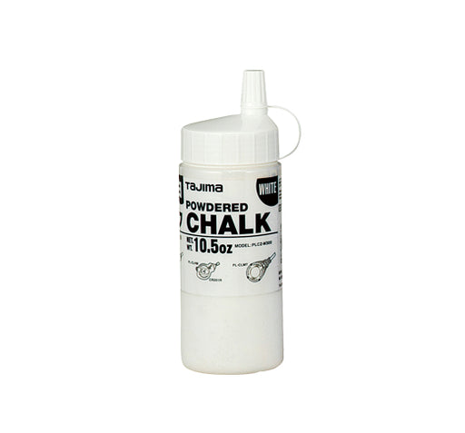 Tajima PLC2-W300 Ultra-Fine Micro Chalk, White, Easy-Fill Nozzle, 10.5 oz. - Edmondson Supply