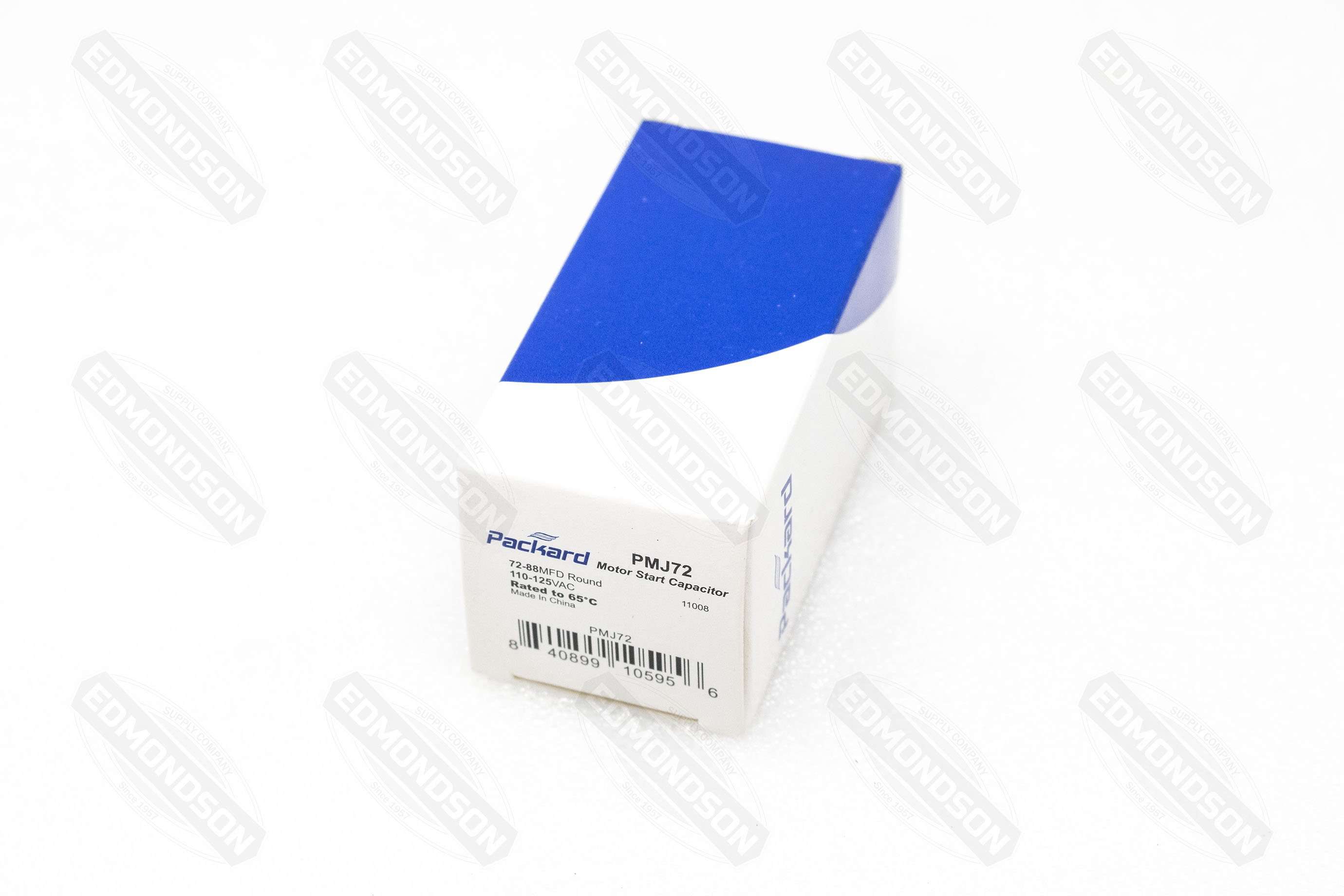 Packard PMJ72 Motor Start Capacitor 72-88 MFD 110-125 Volt - Edmondson Supply
