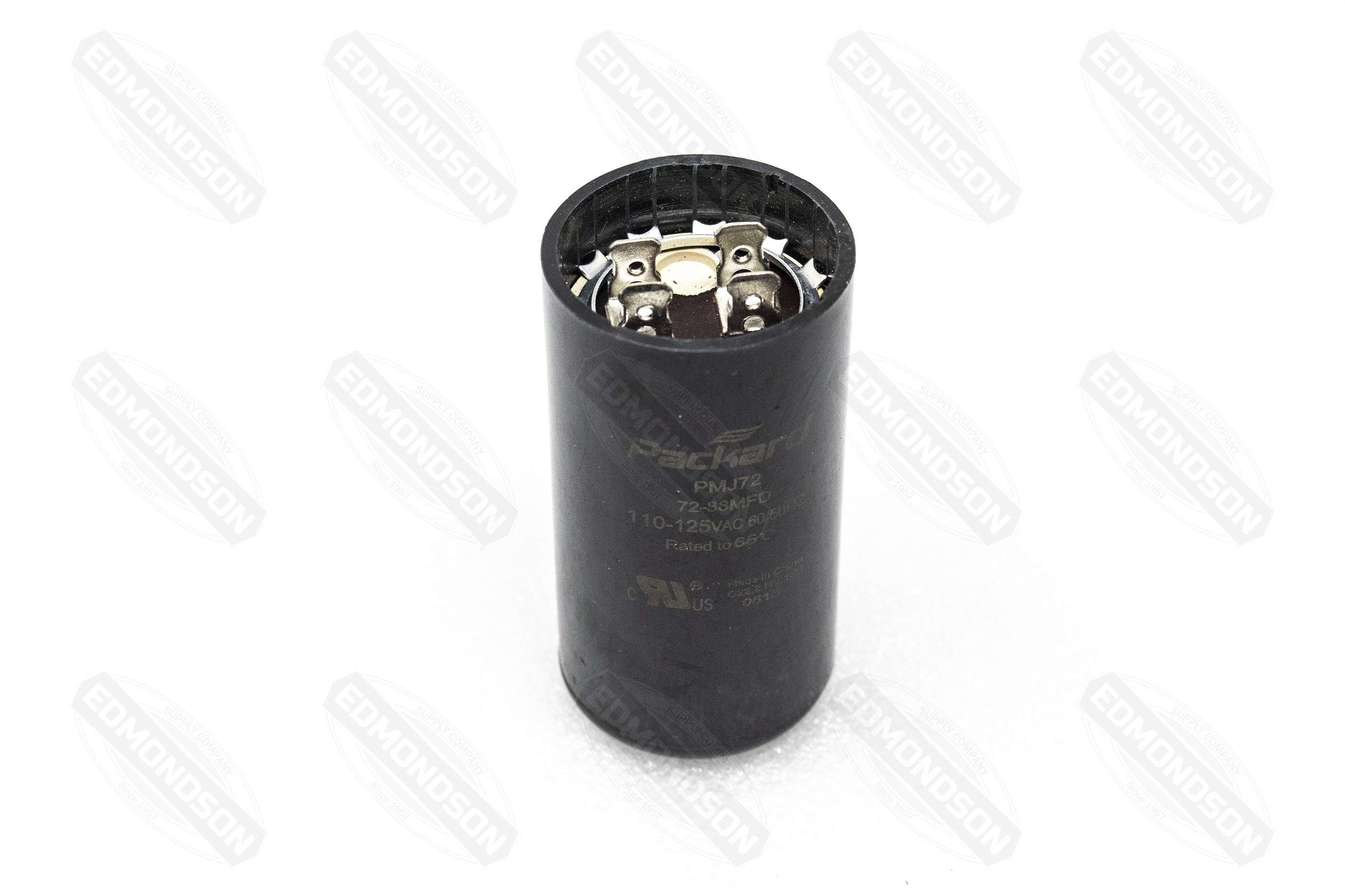 Packard PMJ72 Motor Start Capacitor 72-88 MFD 110-125 Volt - Edmondson Supply