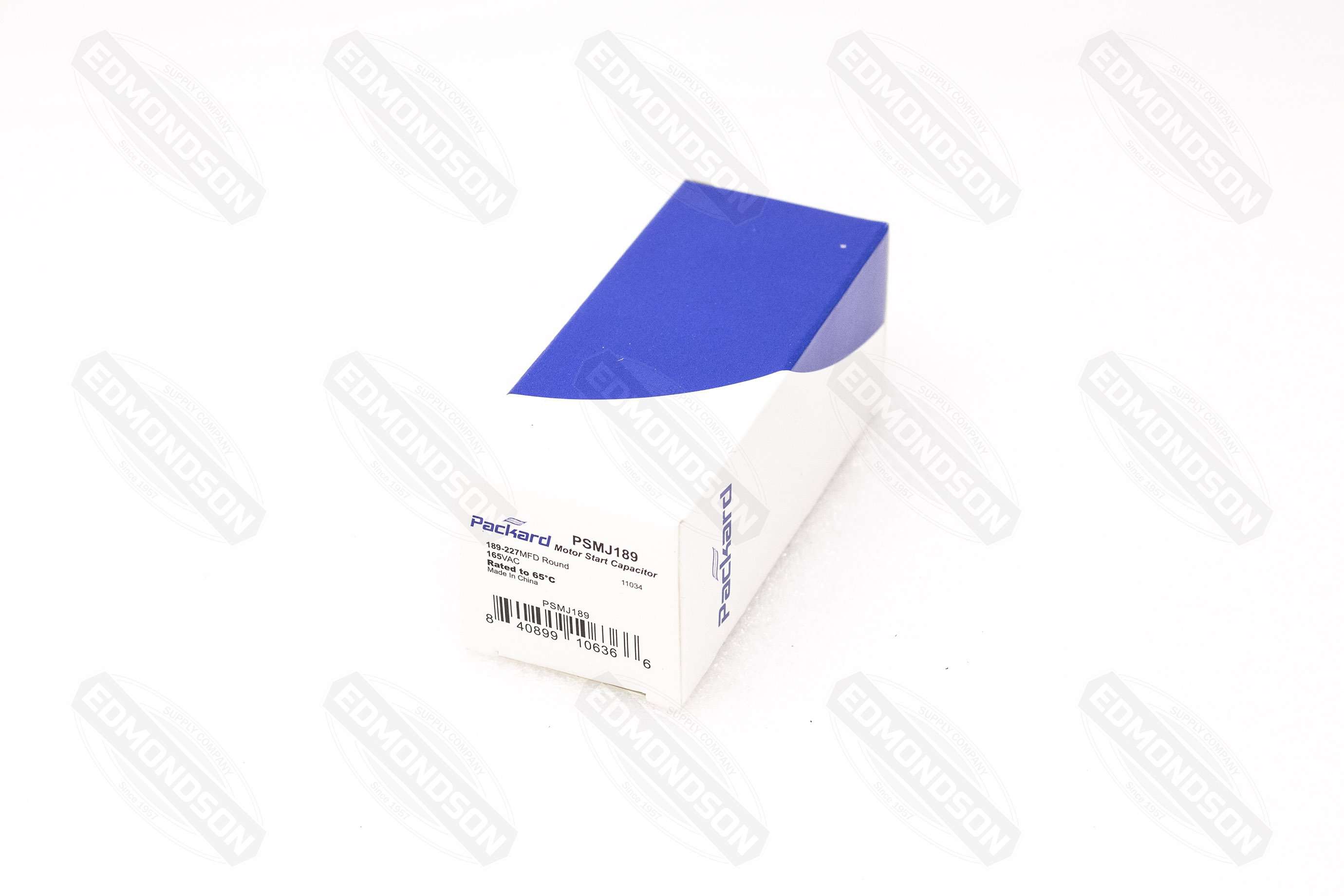 Packard PSMJ189 Motor Start Capacitor 165 Volt 189-227 MFD - Edmondson Supply