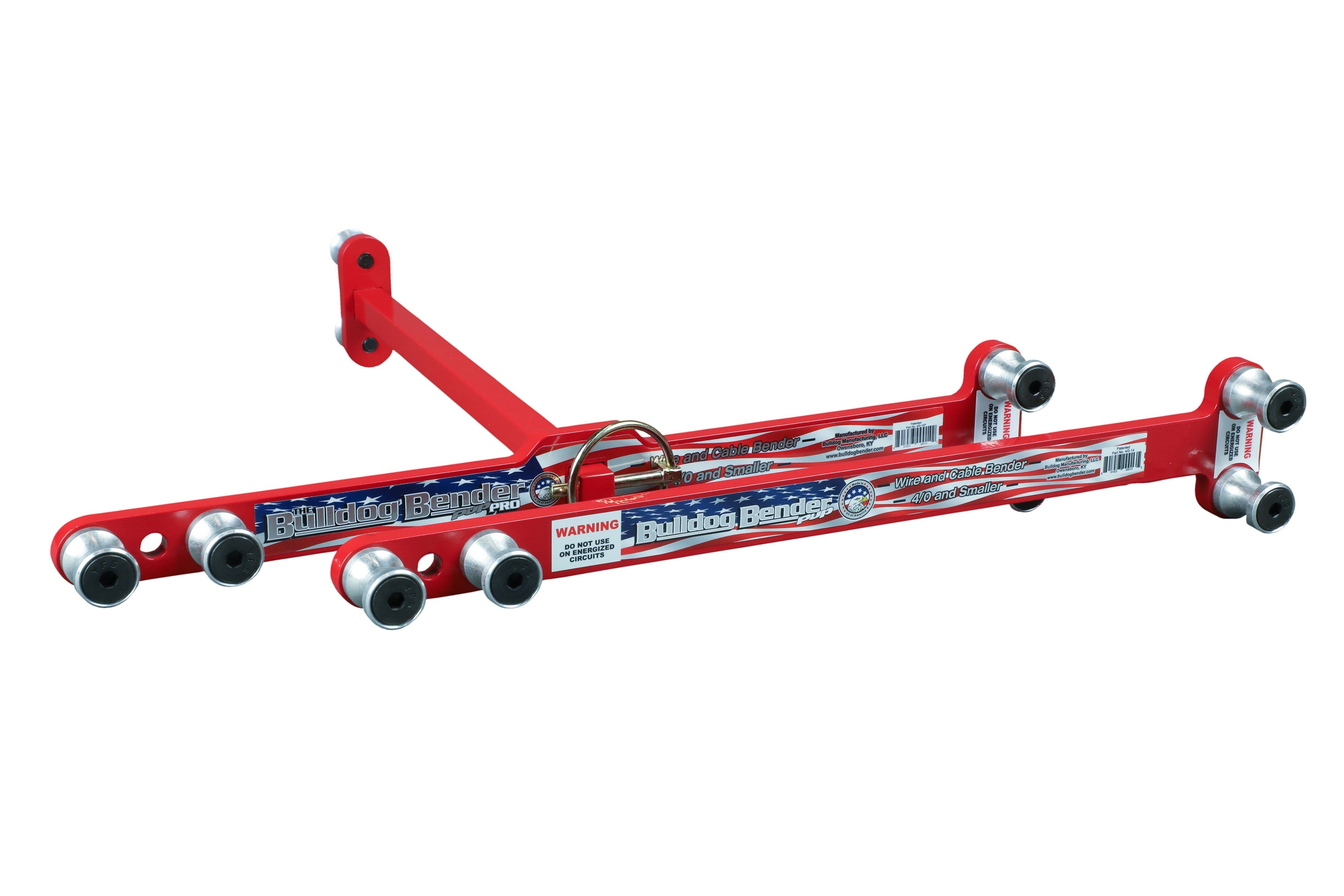 Bulldog Manufacturing 40-3 Bulldog Bender "Pup" 3-Piece Set, 4/0 and Smaller - Edmondson Supply