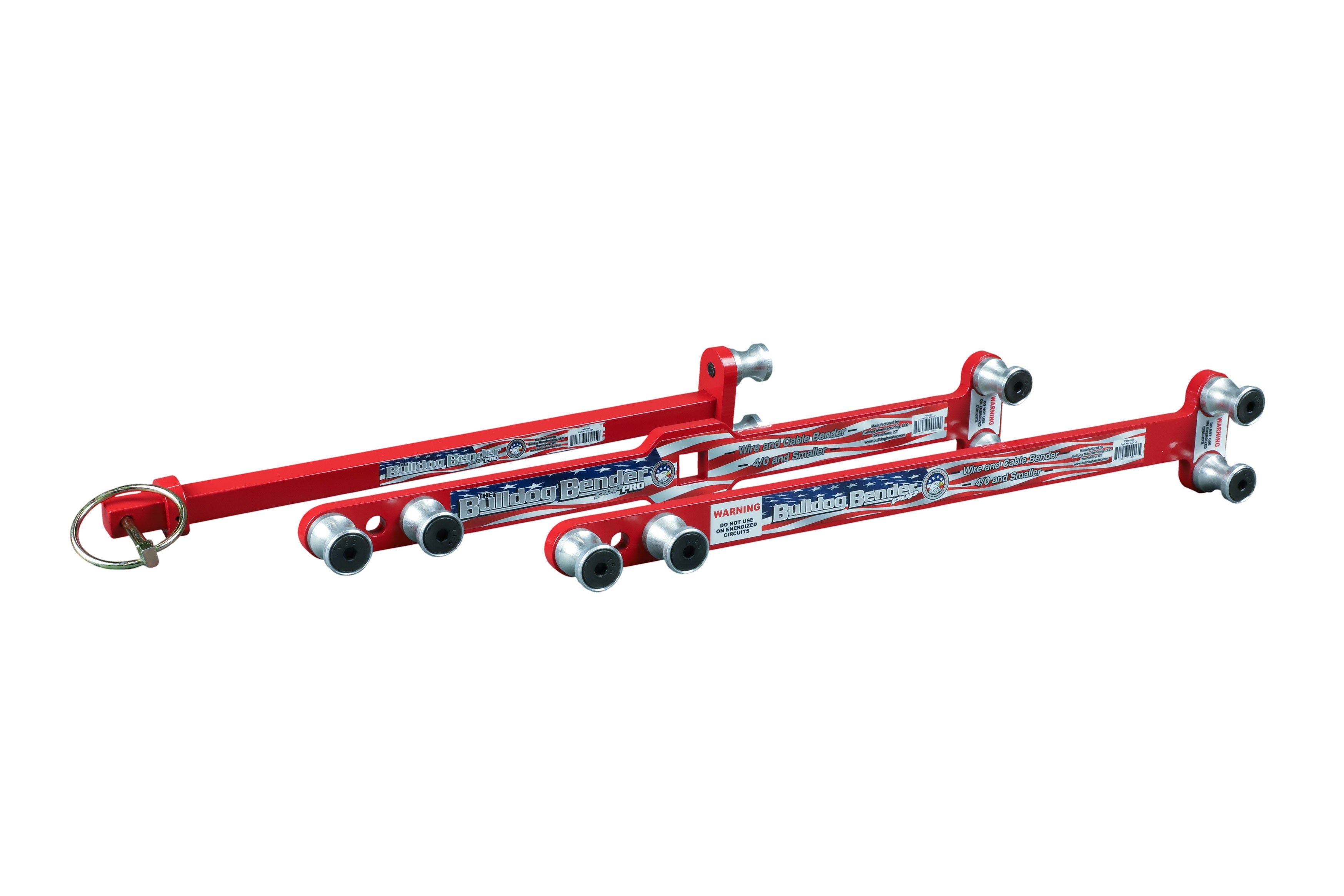 Bulldog Manufacturing 40-3 Bulldog Bender "Pup" 3-Piece Set, 4/0 and Smaller - Edmondson Supply
