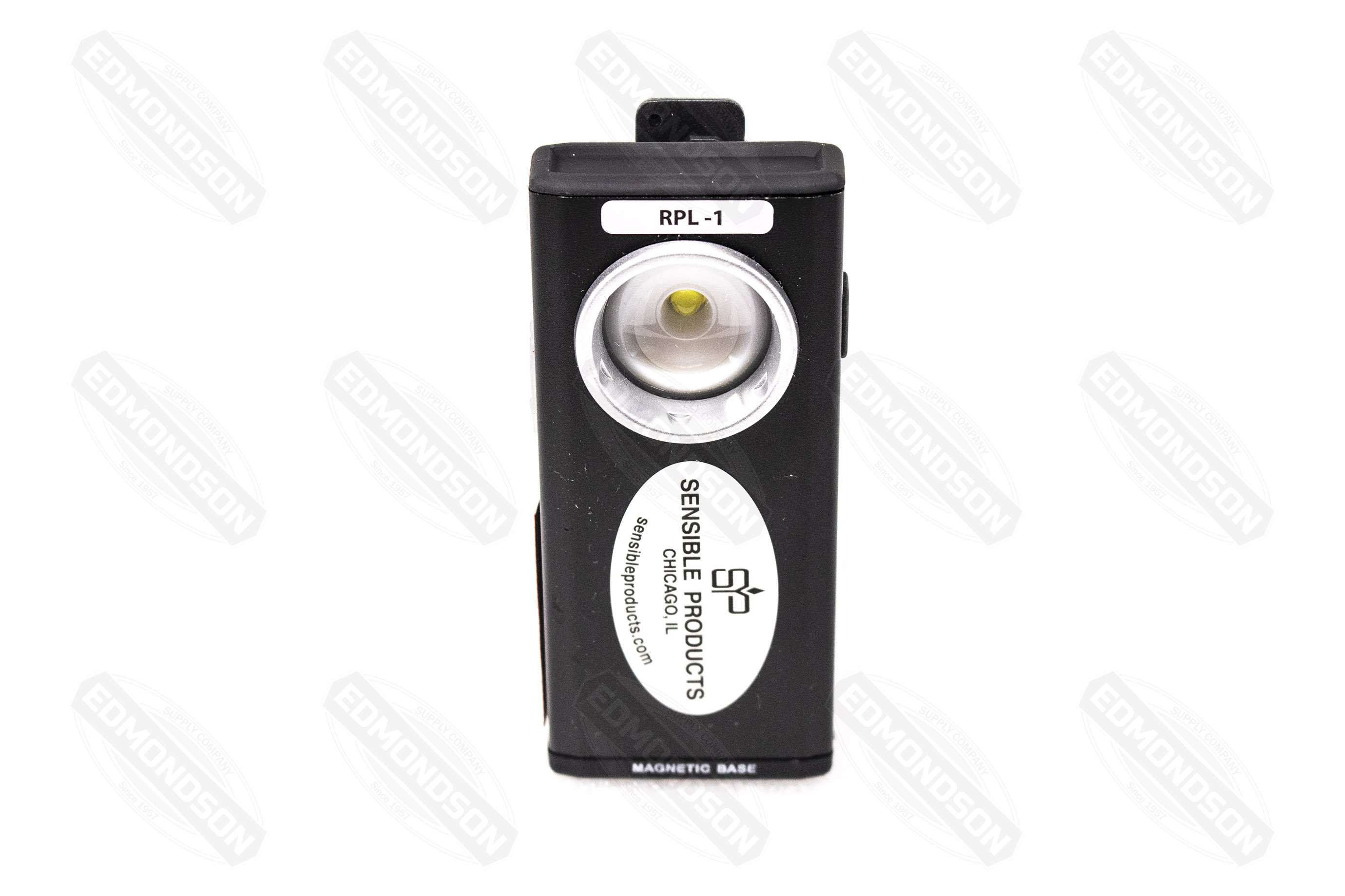 Sensible Products RPL-1 Rechargeable Pocket Flashlight, Black - Edmondson Supply