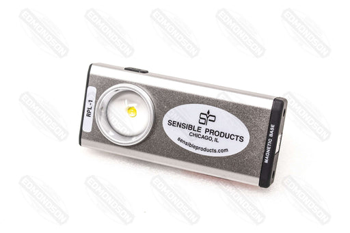 Sensible Products RPL-1 Rechargeable Pocket Flashlight, Silver - Edmondson Supply