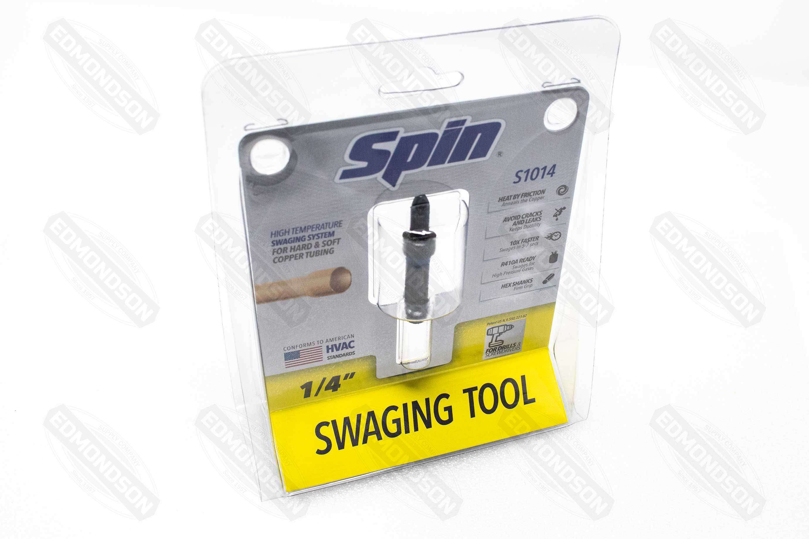 SPIN Tools S1014 Swaging Individual 1/4" Drill Bit - Edmondson Supply